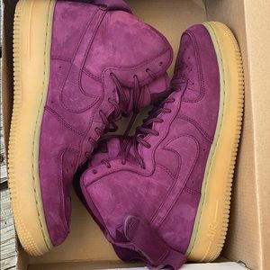 Gum bottom Air Force 1 High WB(GS)